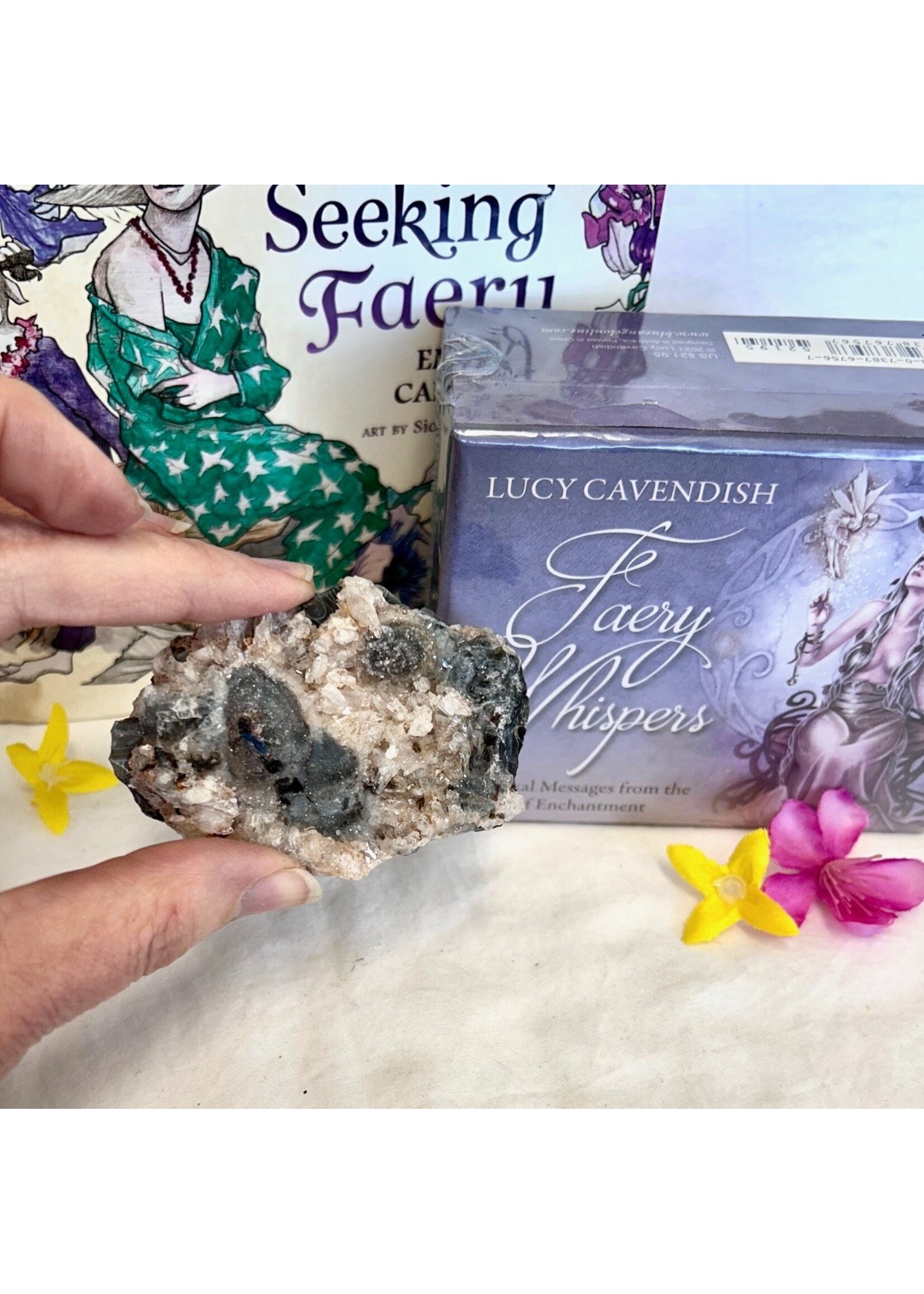 Chalcedony Fairy Portals Rough for elemental connection