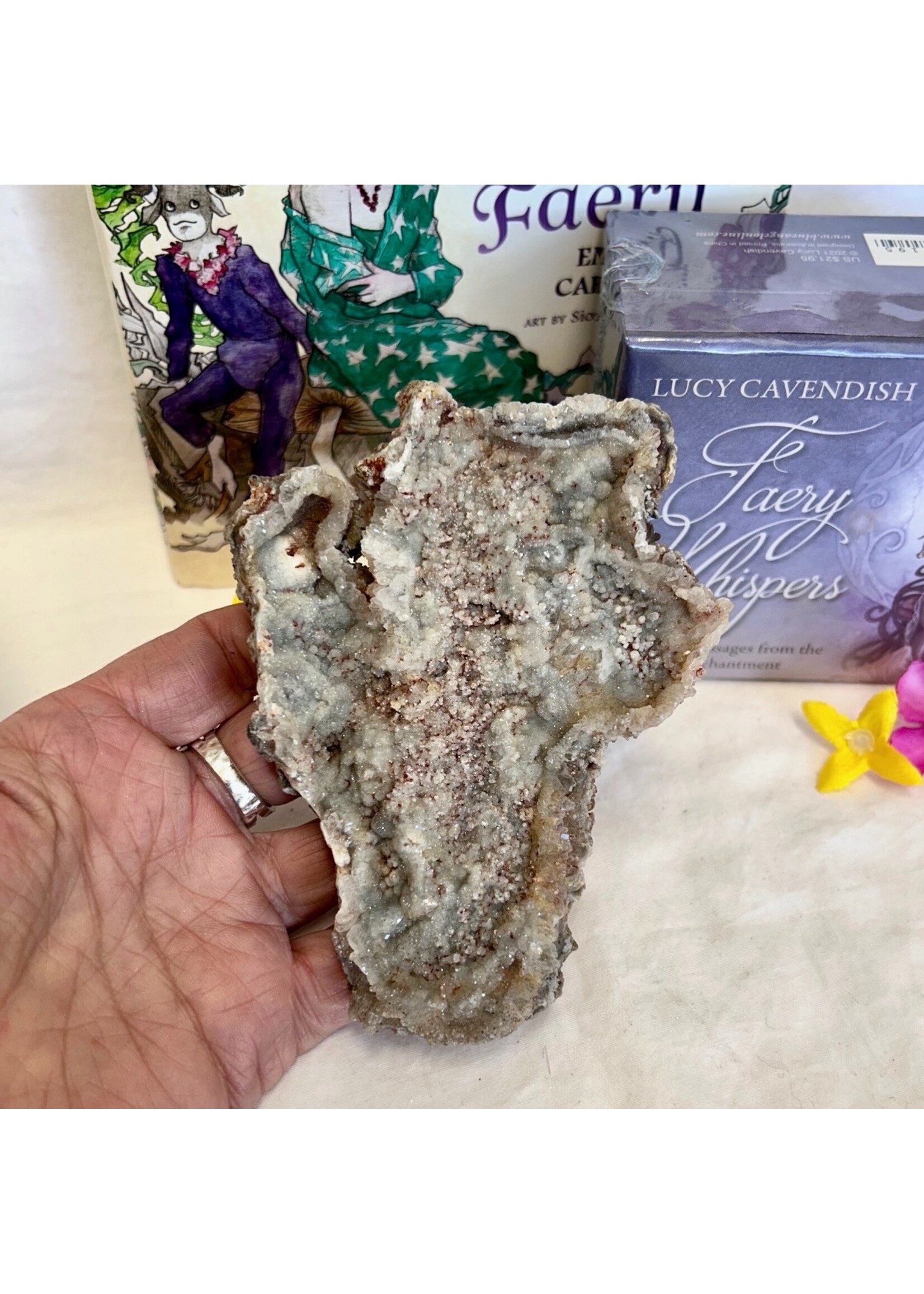 Chalcedony Fairy Portals Rough for elemental connection