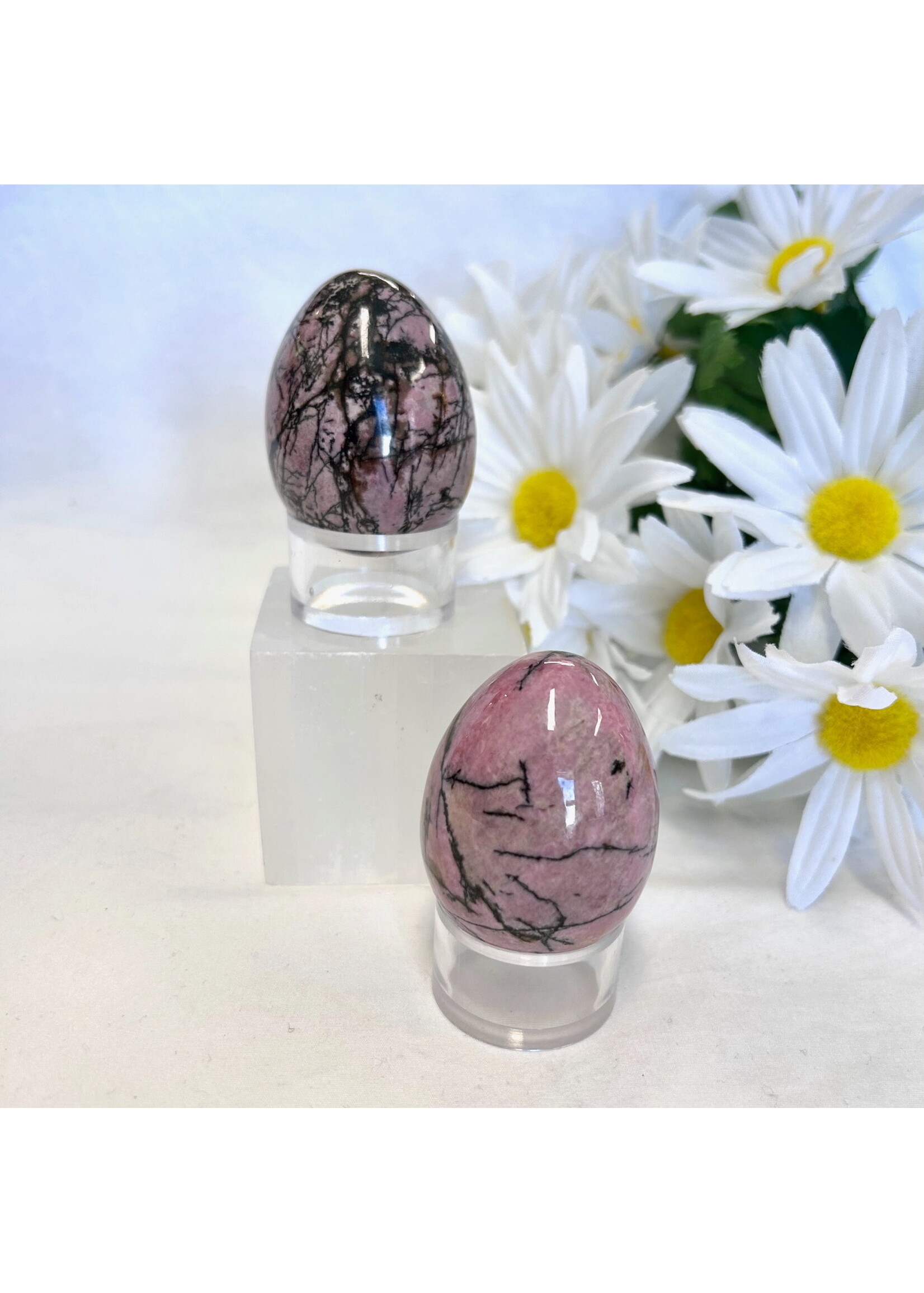 Rhodonite Eggs for compassion