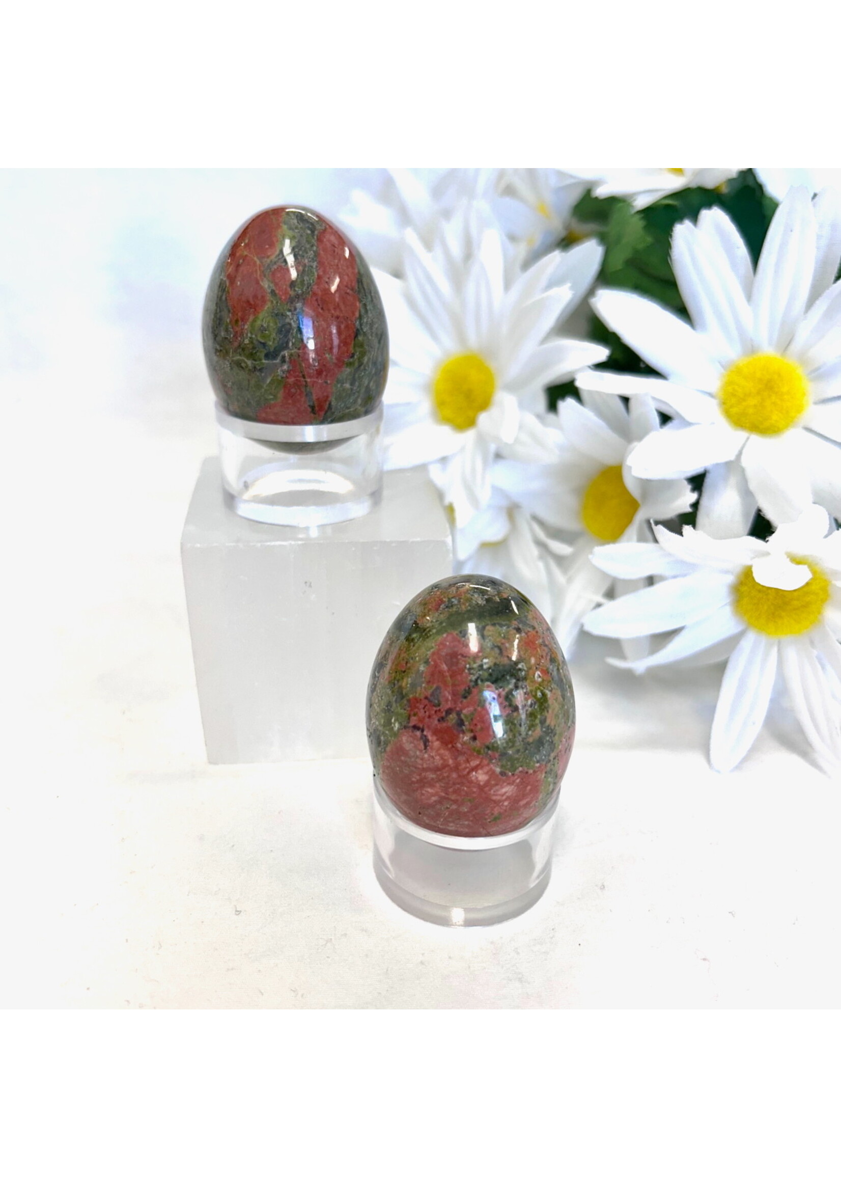 Unakite Eggs for compassion