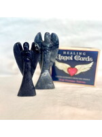Blue Quartz Angels for Calming the Mind