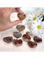Druzy Agate Hearts for Emotional Stability