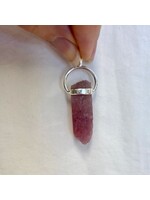 Pink Tourmaline (Rubellite) Rough Pendants