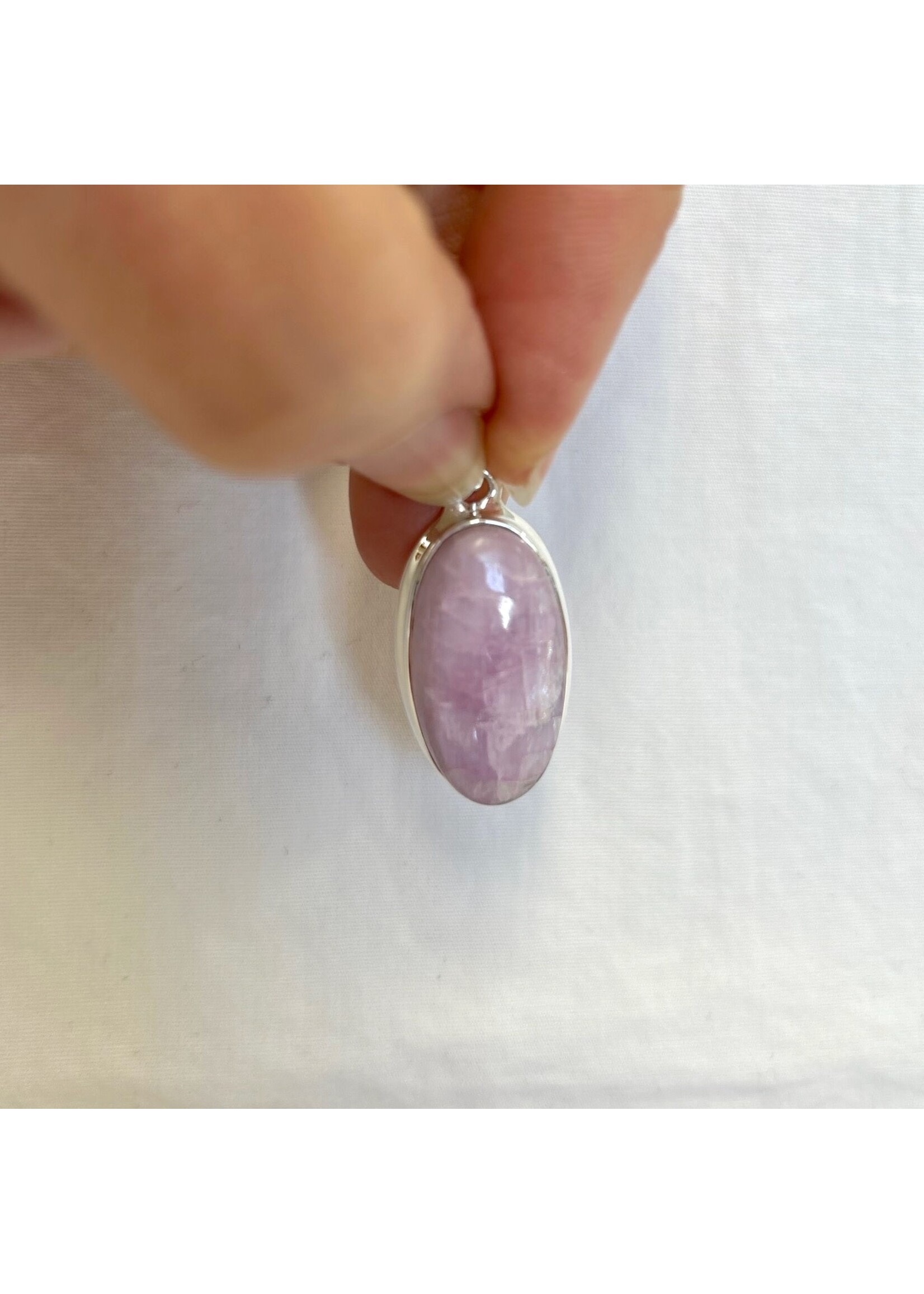 Kunzite Cabochon Pendants