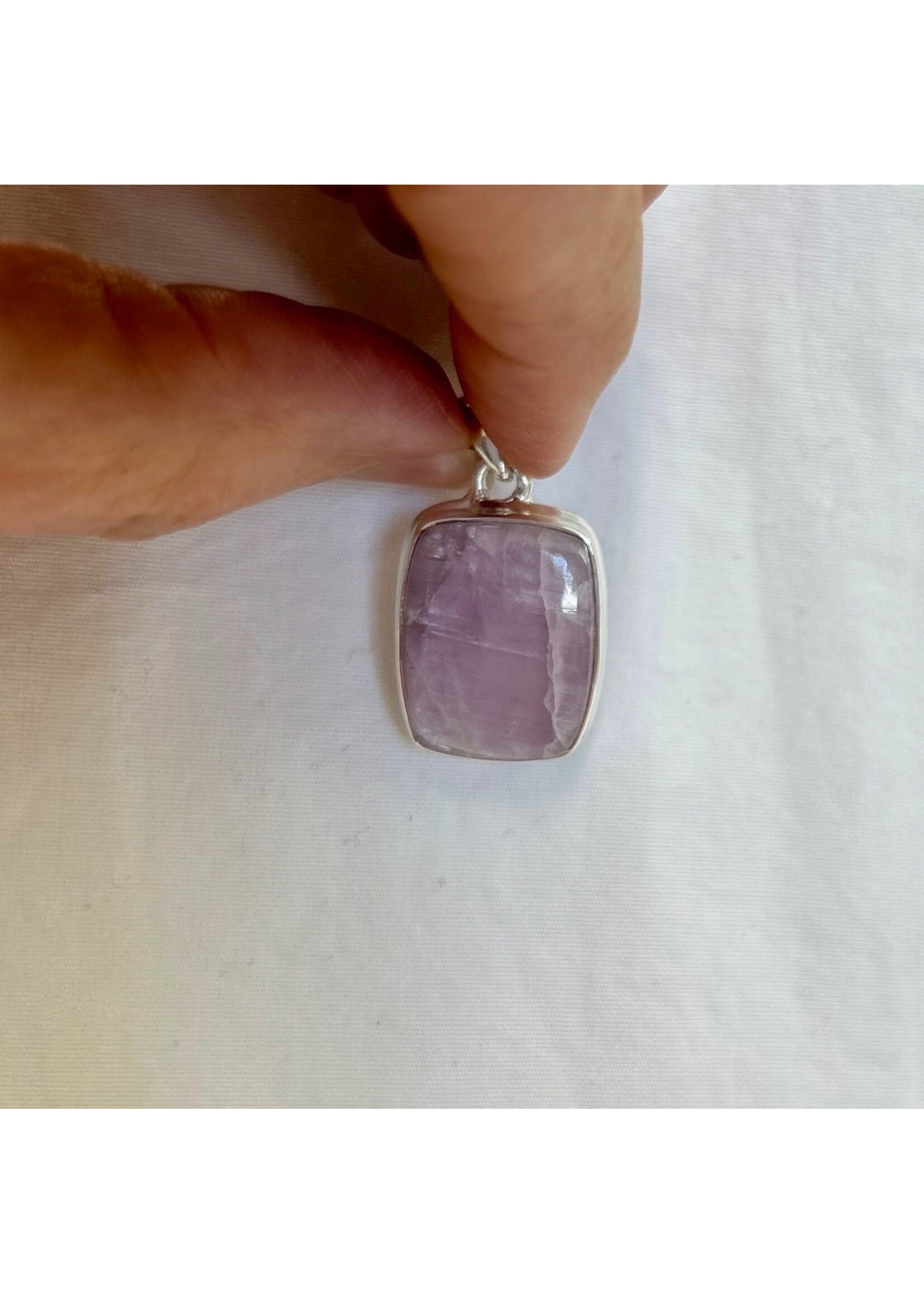 Kunzite Cabochon Pendants