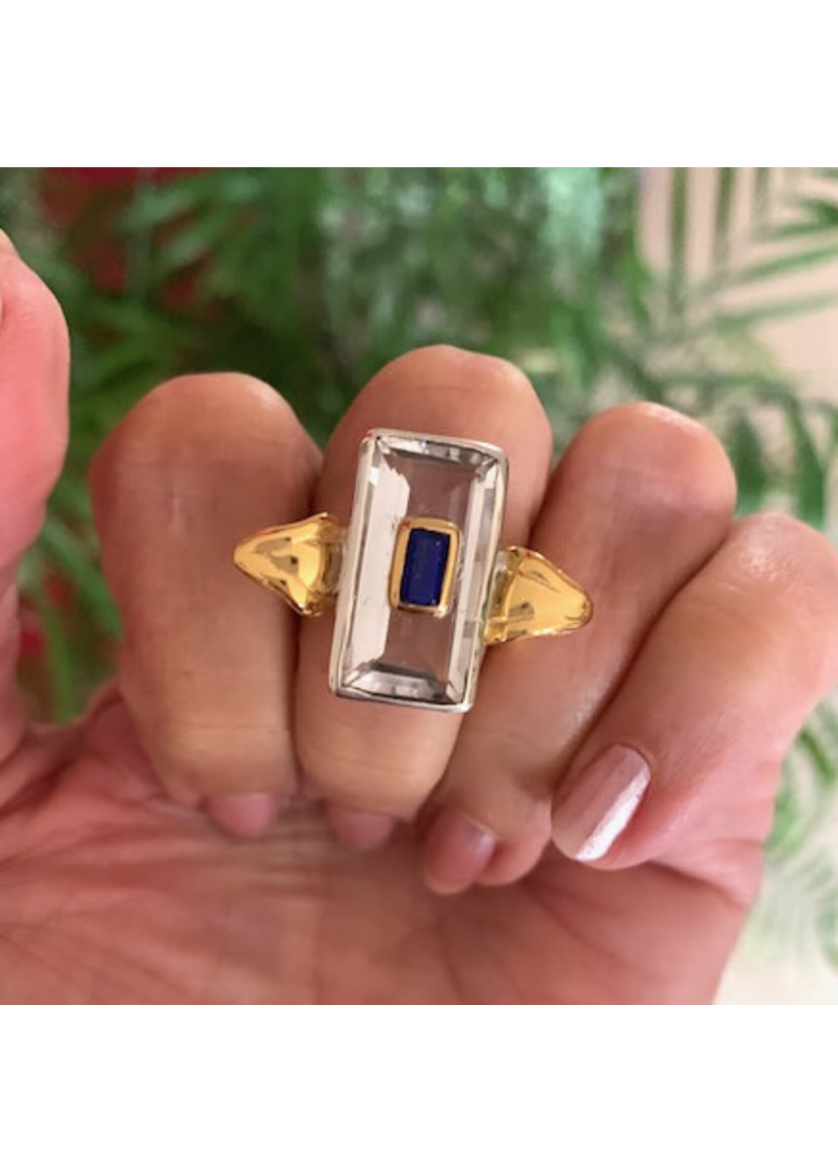 Lapis Goddess (Cleopatra) Rings