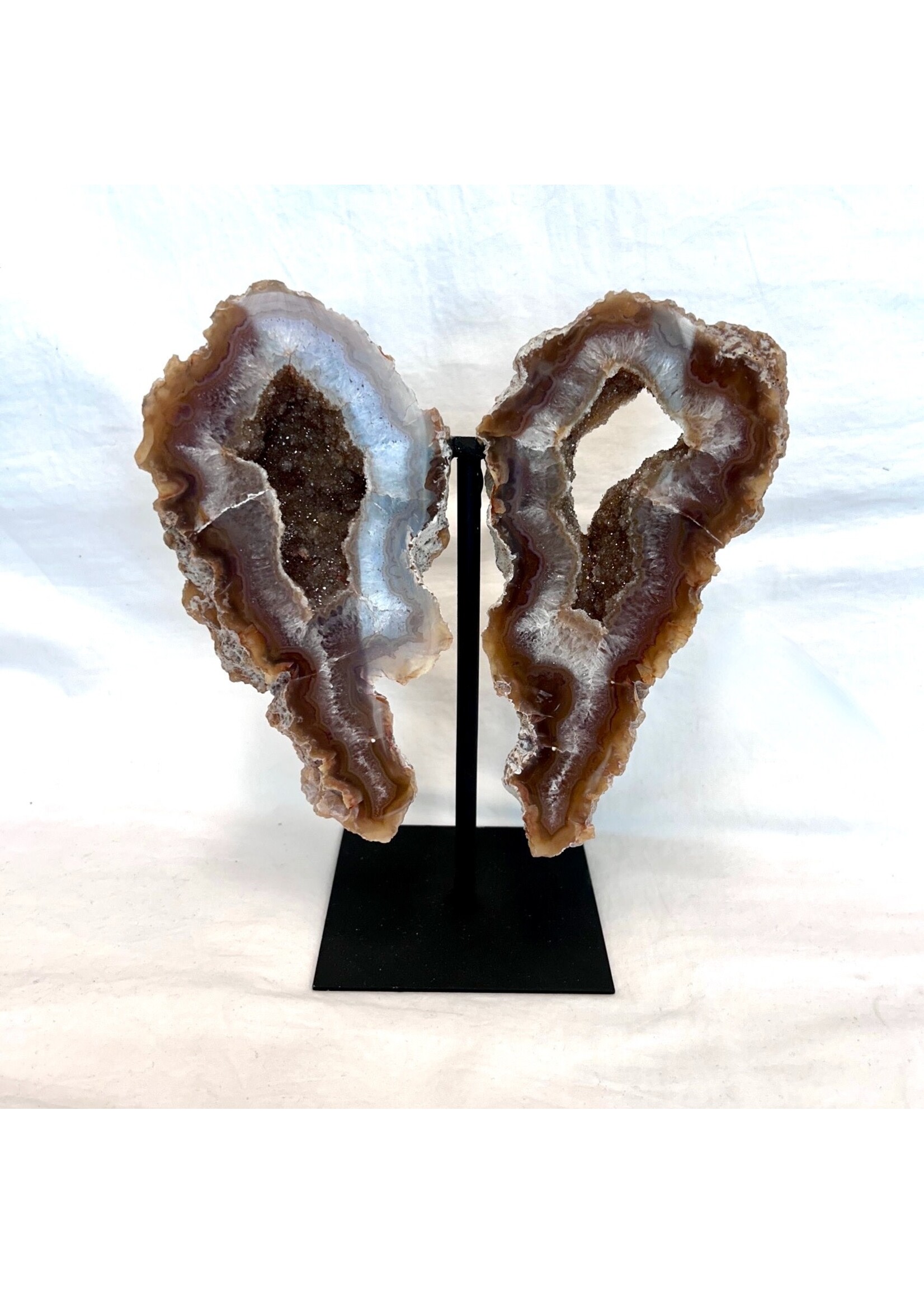 Druzy Agate Wings for Resilience