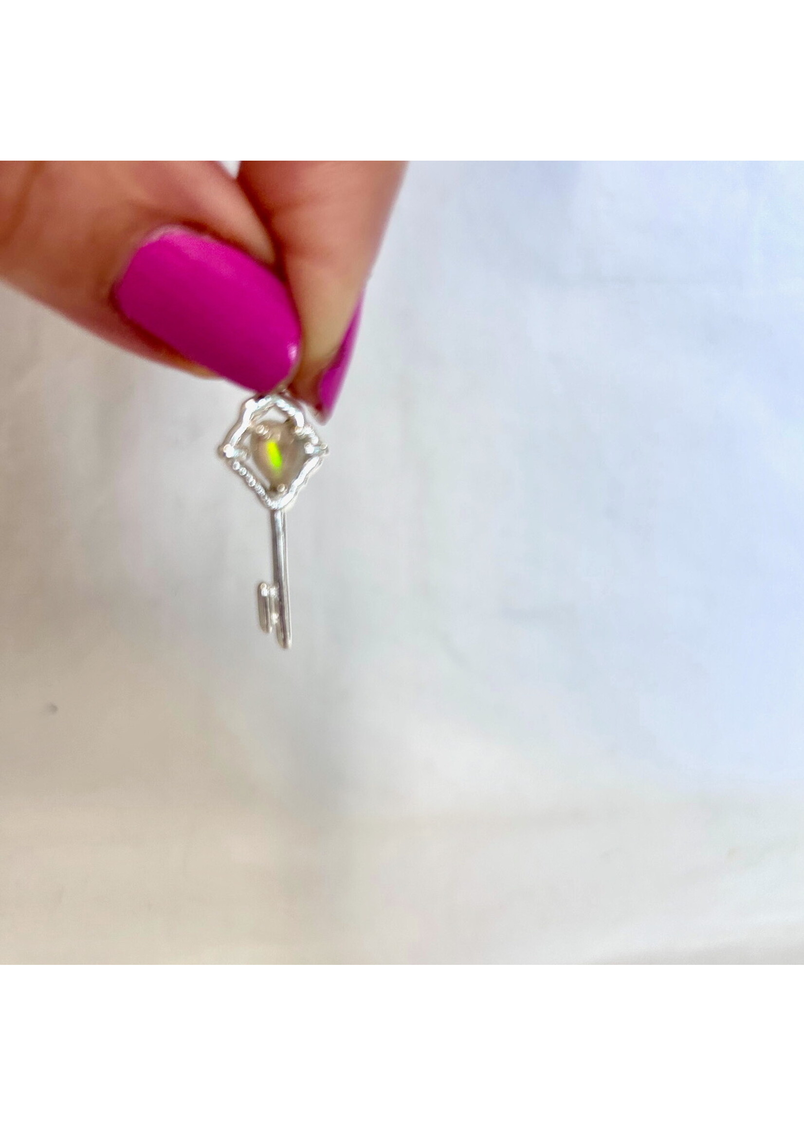 Key To Faceted Pendants