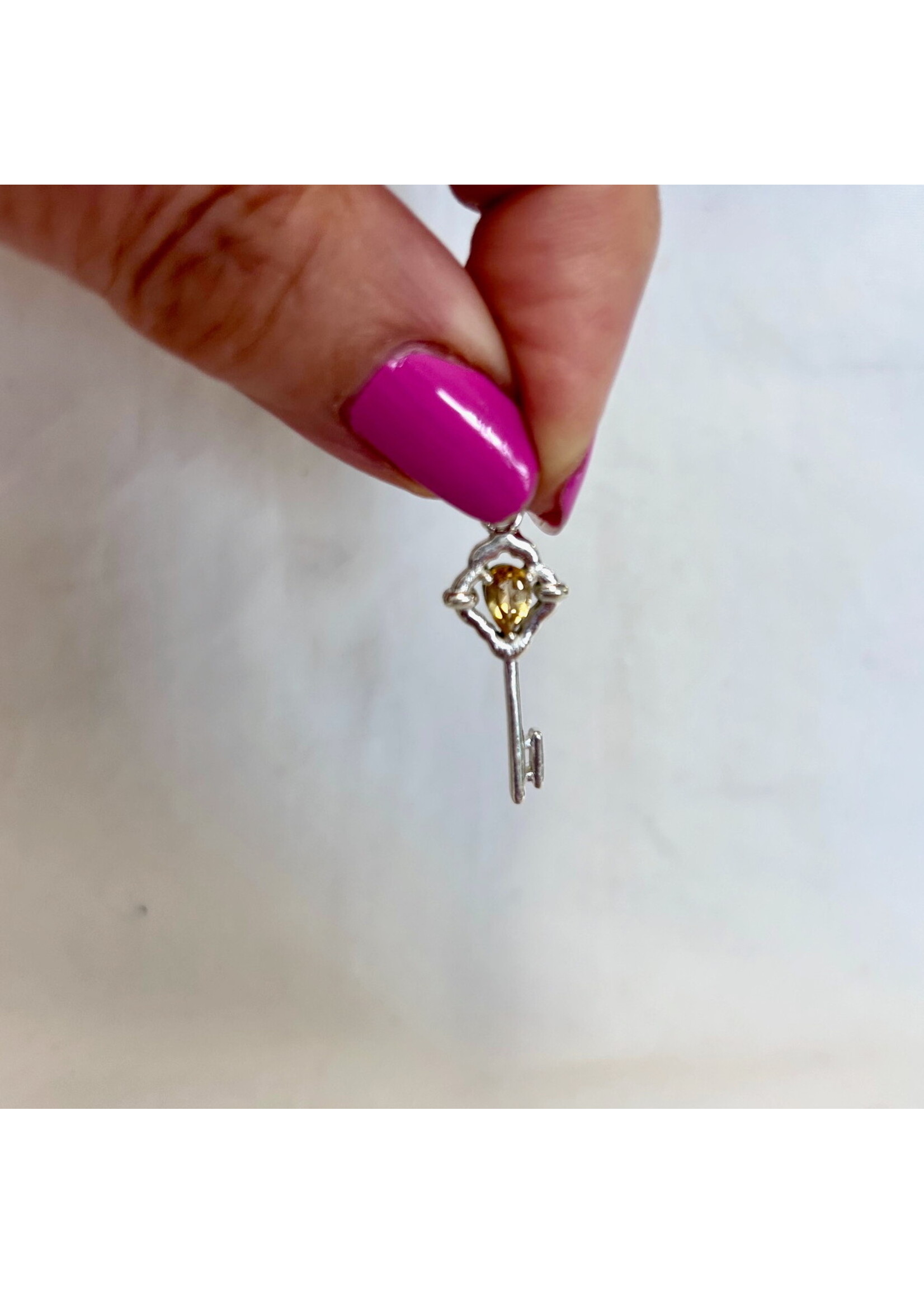 Key To Faceted Pendants