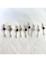 Key To Faceted Pendants