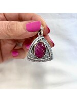 Sacred Feminine Shield Pendants Rough