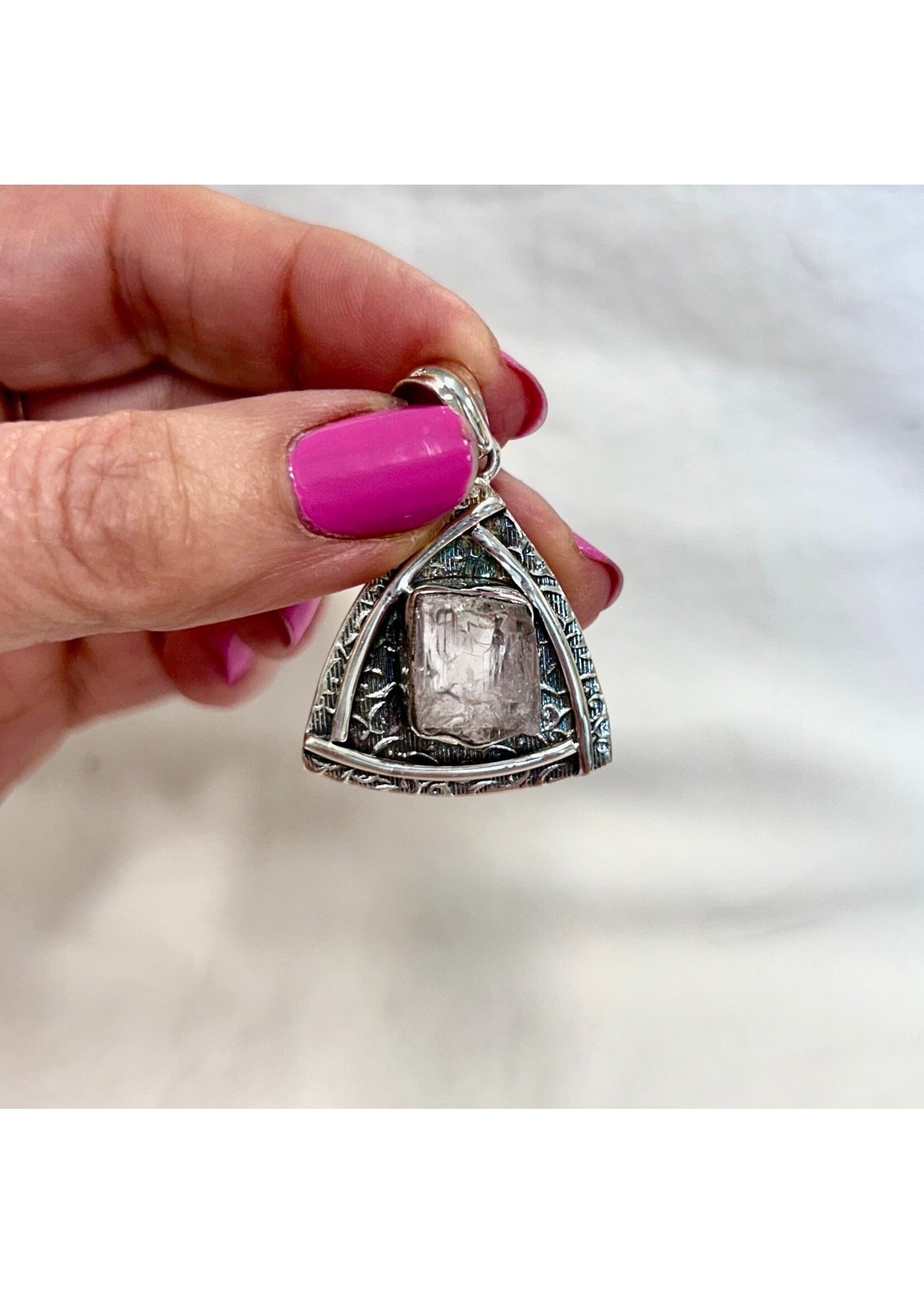 Sacred Feminine Shield Pendants Rough