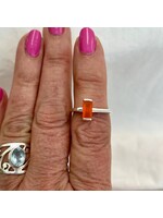 Flat Faceted Rings  Rectangle