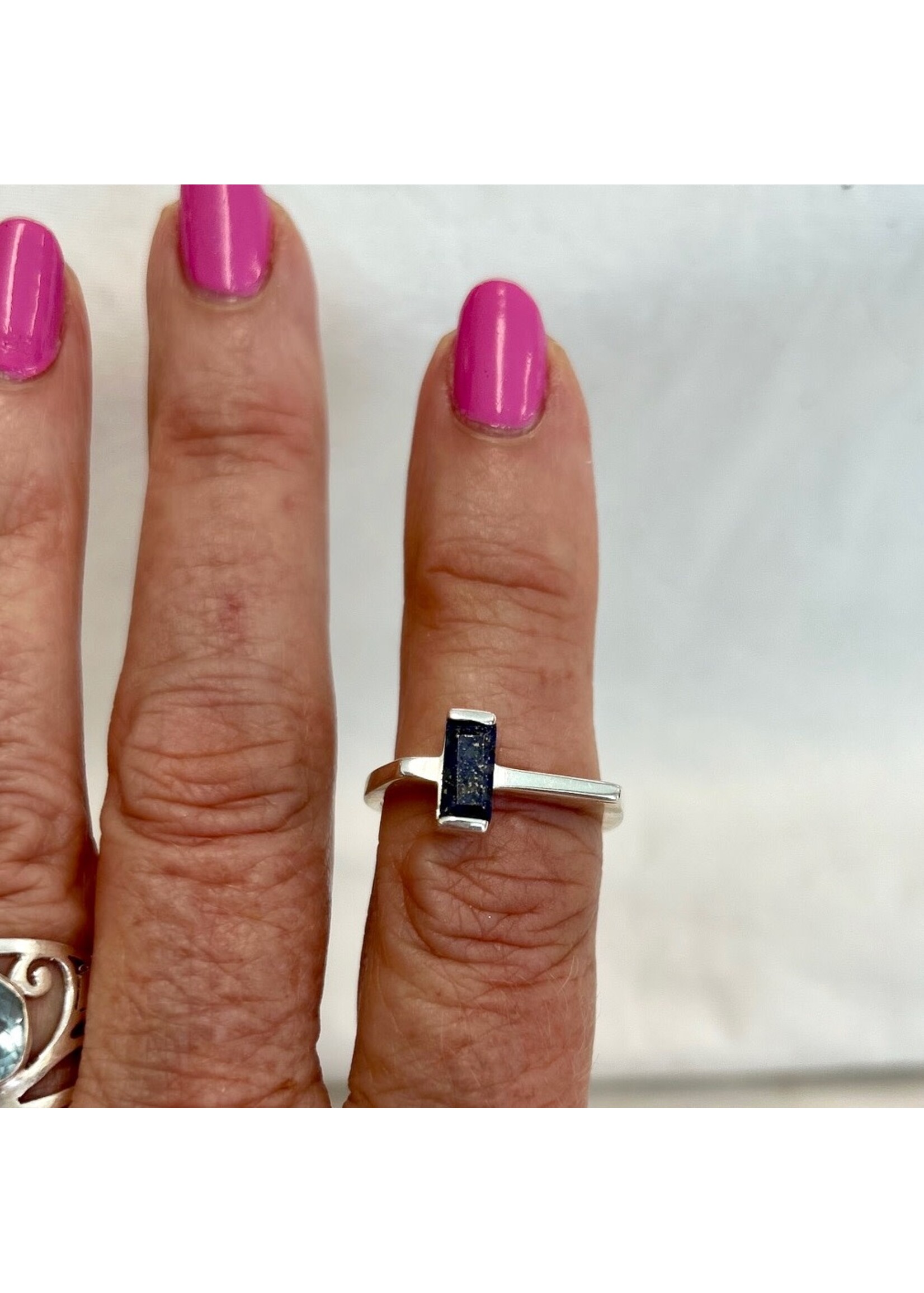 Flat Faceted Rings  Rectangle