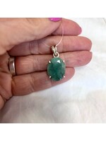 Emerald Oval Pendant