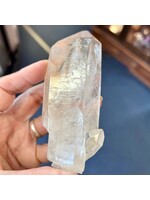 Quartz Etched Points with Hematite  - the Wisdom Keeper