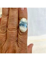 Scheelite Cabochon Ring - Oval