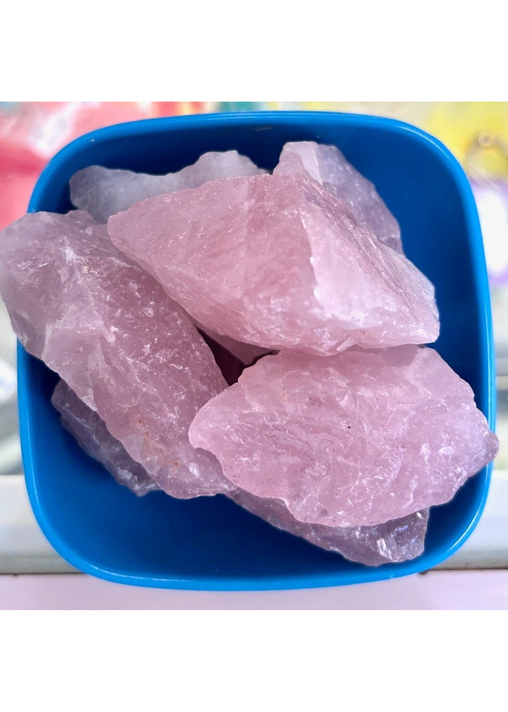 Rose Quartz Rough Grade A Tumbled