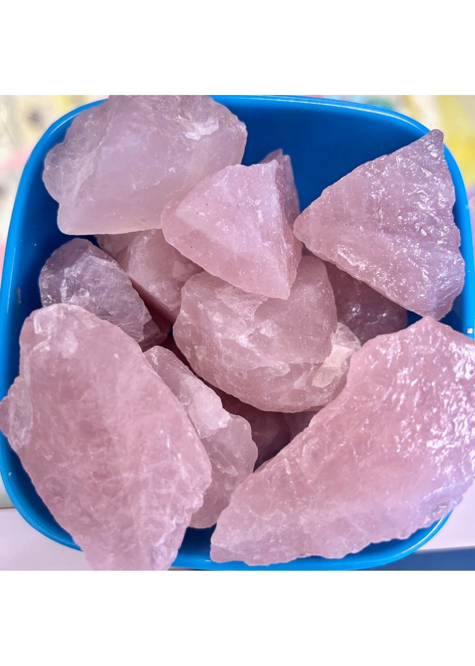 Rose Quartz Rough Grade A Tumbled