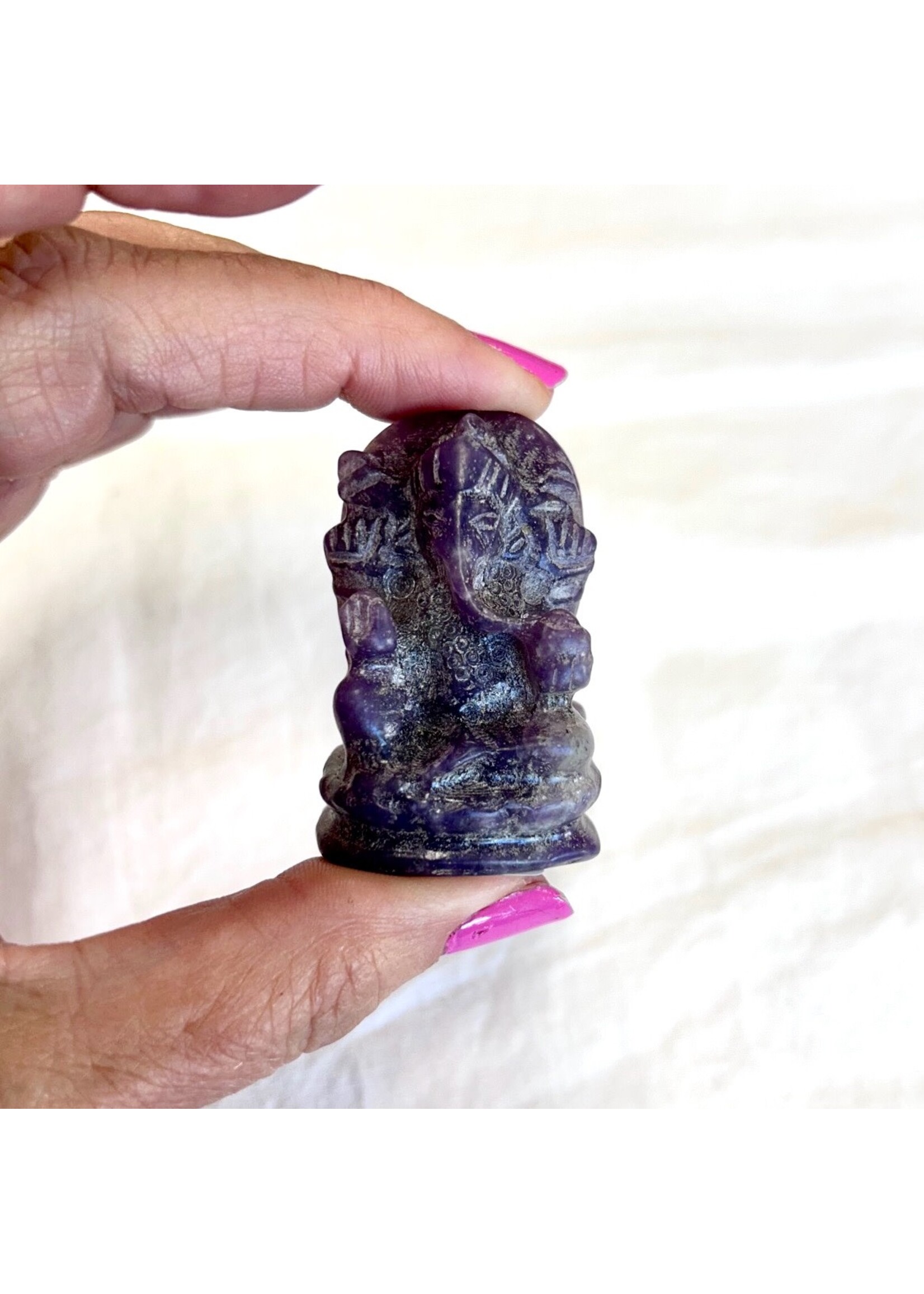 Lepidolite Ganesh