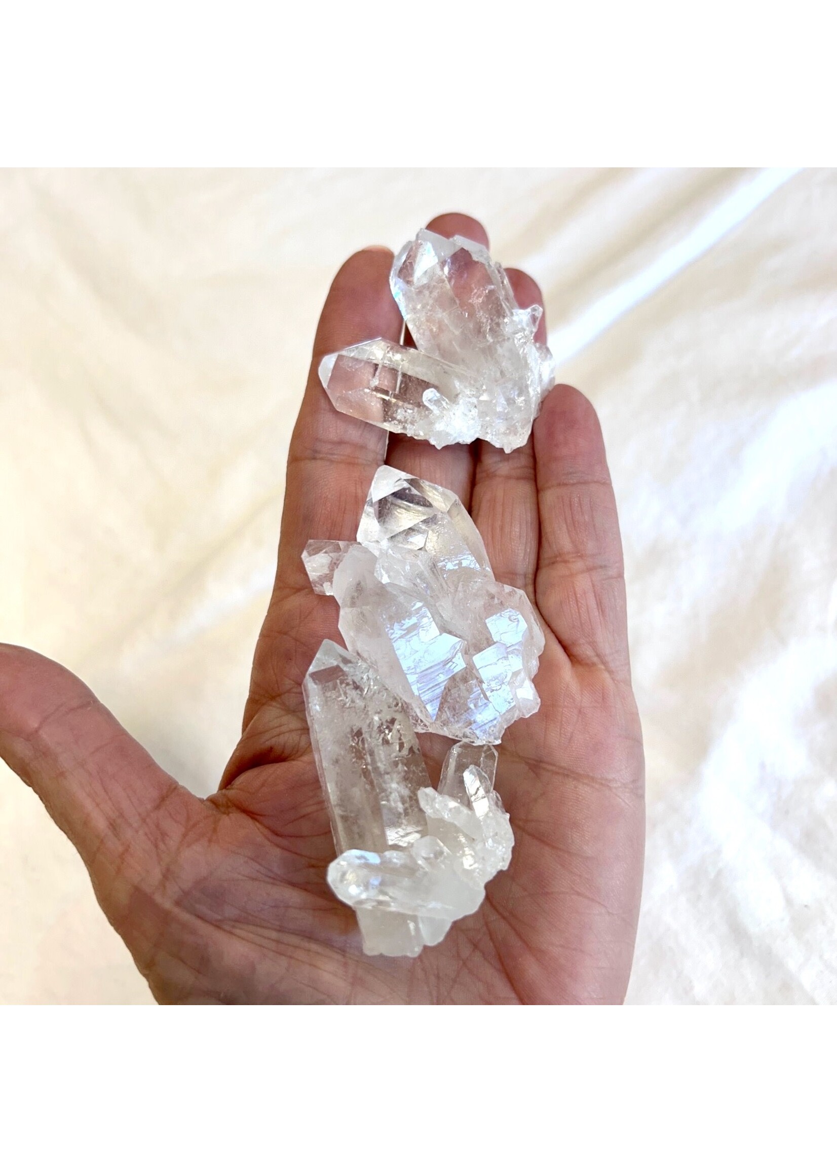 Quartz Clusters Sparkly Sm