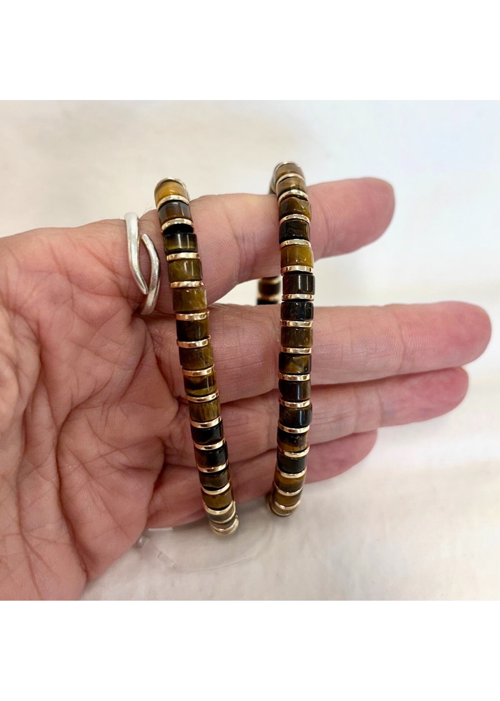 Crystal Tube Bracelet -