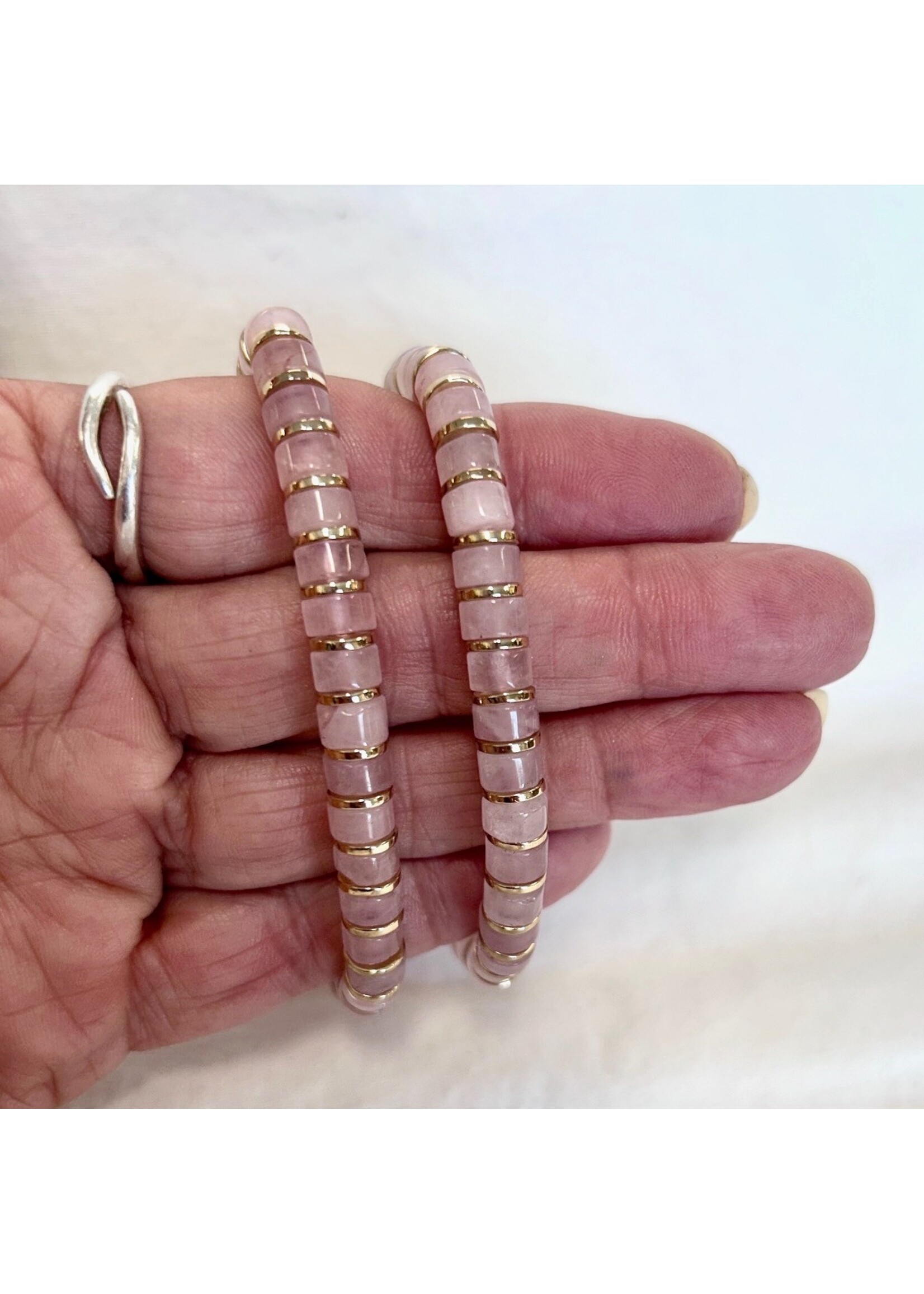 Crystal Tube Bracelet -