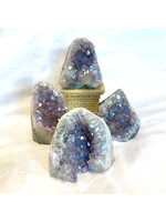 Lovely Angel Aura Amethyst Geodes