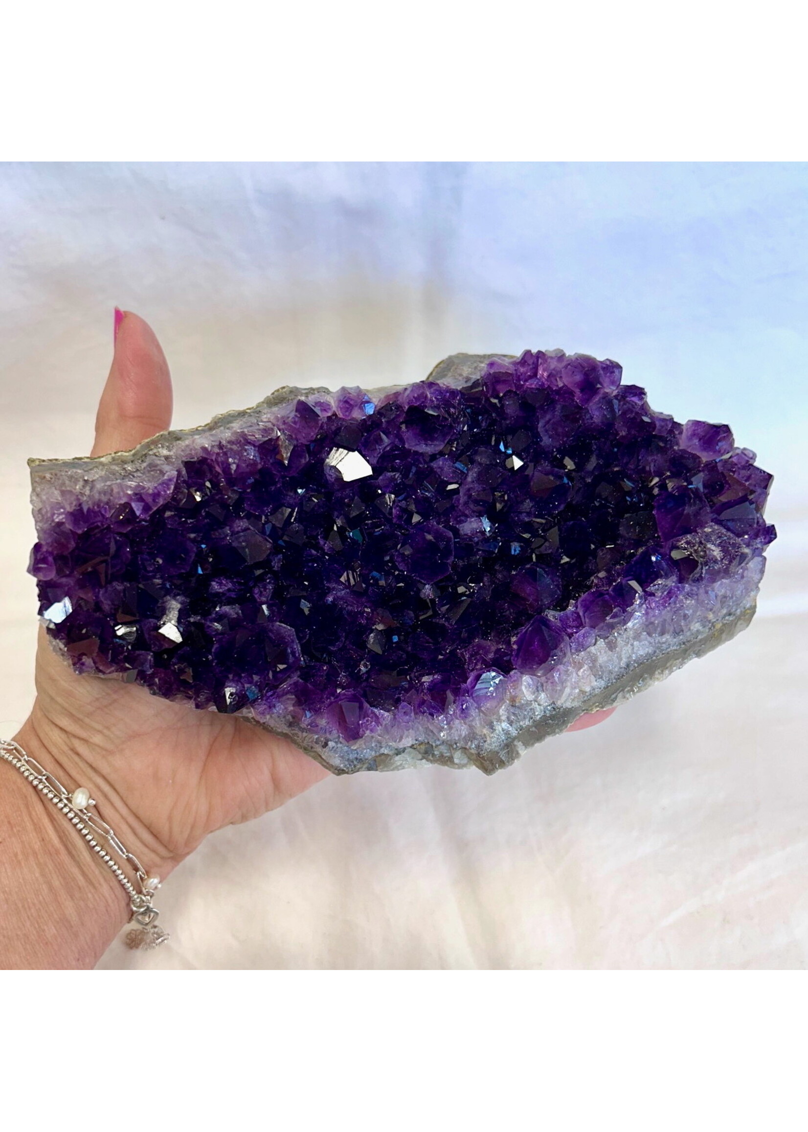 Amethyst Clusters for spiritual connection