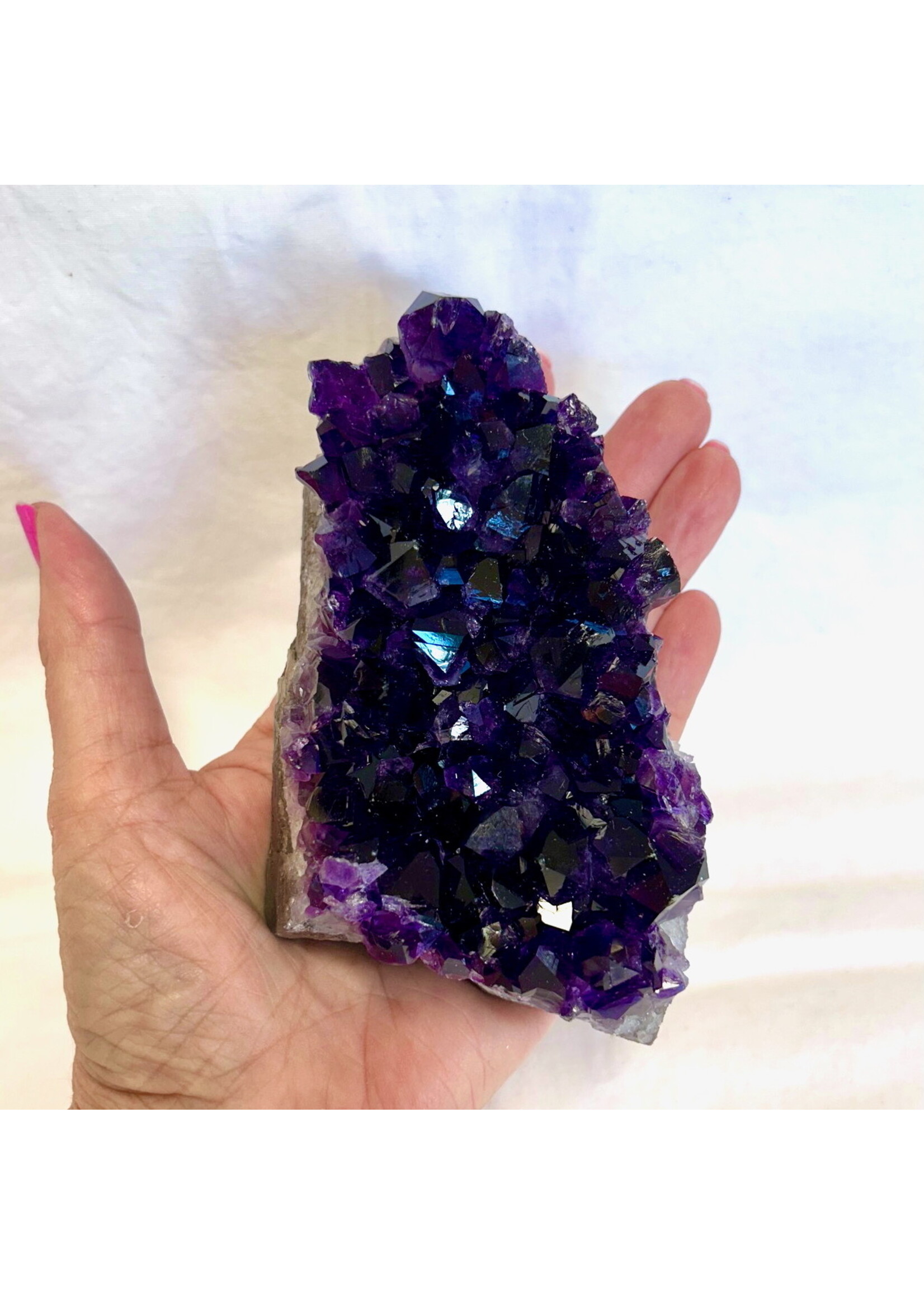 Amethyst Clusters for spiritual connection