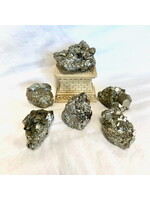 Radiant Pyrite Clusters