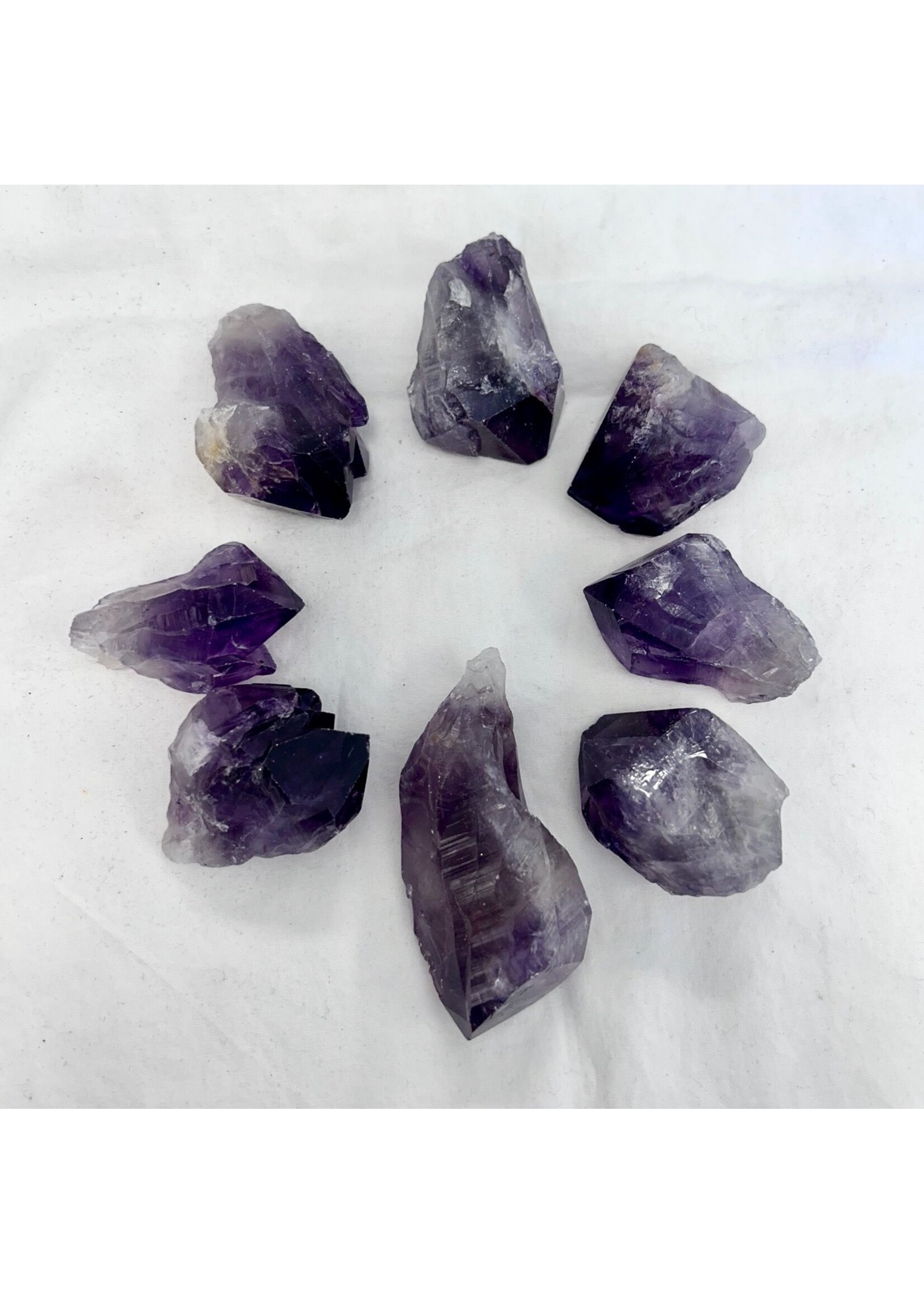 Amethyst Rough Points