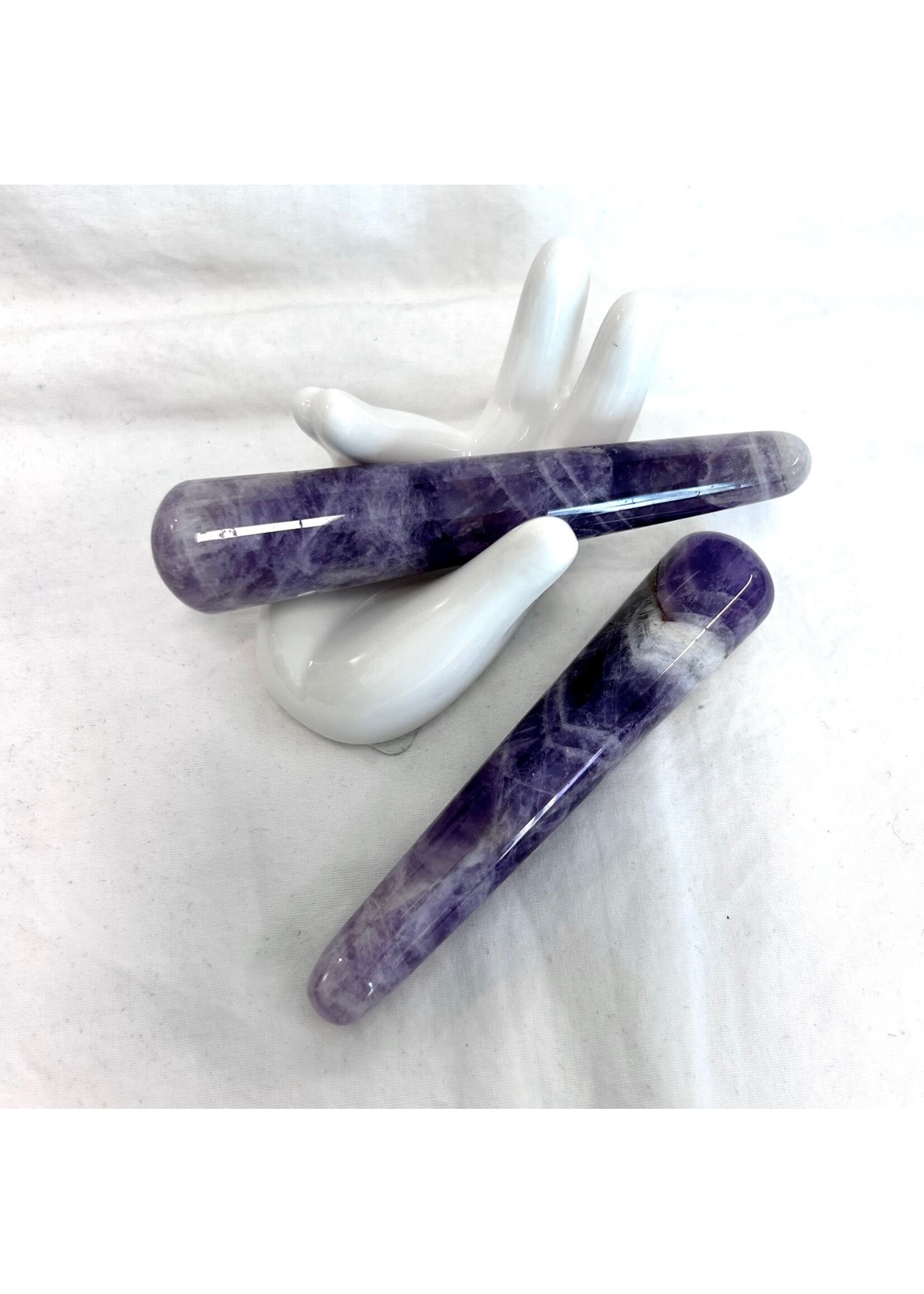 Chevron Amethyst Wands for intuition