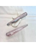 Angel Aura Rose Quartz Wands for sweet loving energy