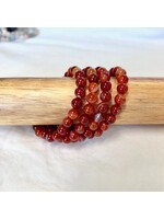Crystal Bracelet - Carnelian 8mm