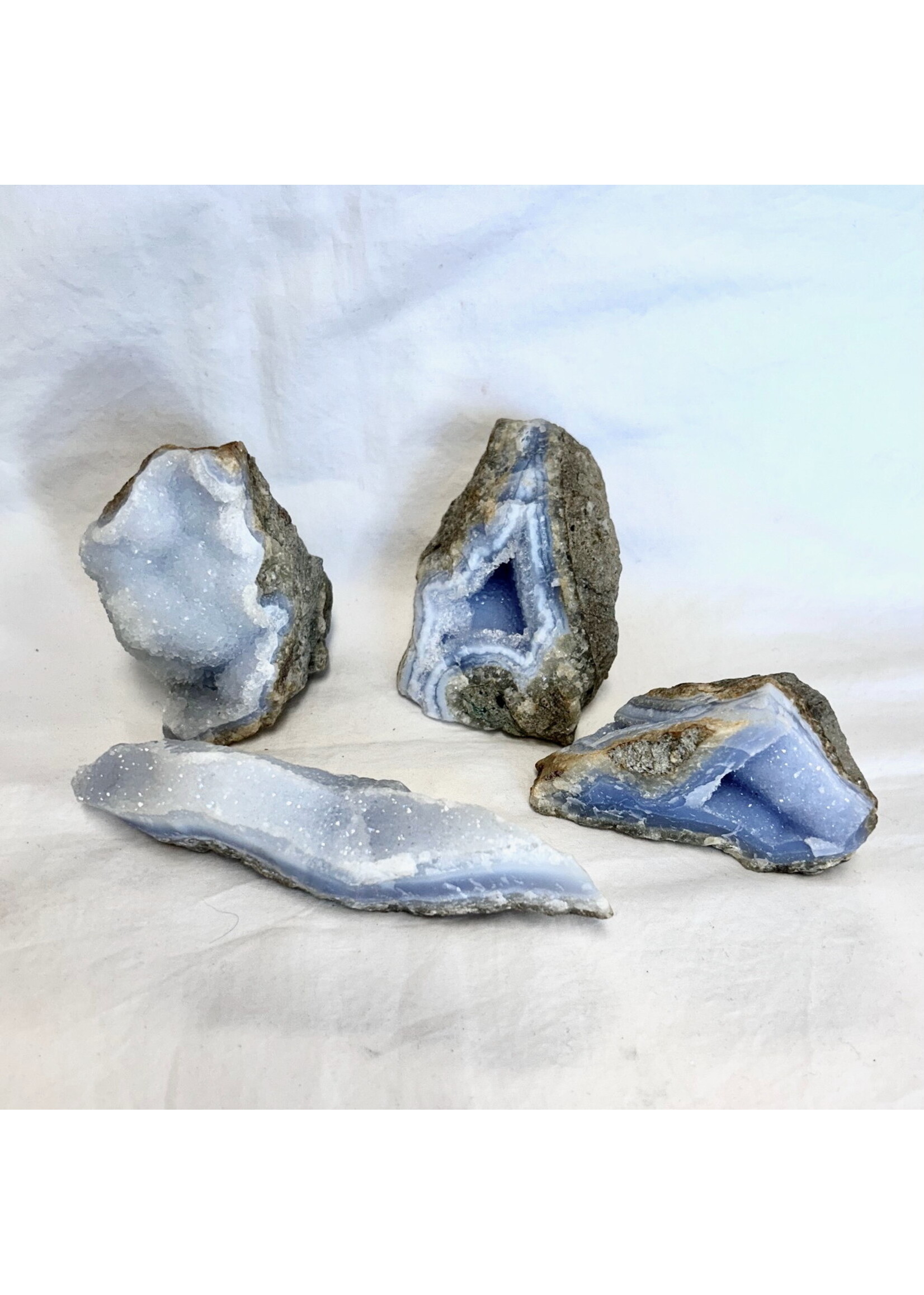 Blue Chalcedony Druzy