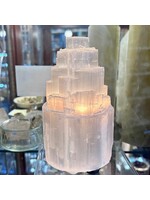 Selenite Lamp for aura cleansing 6"