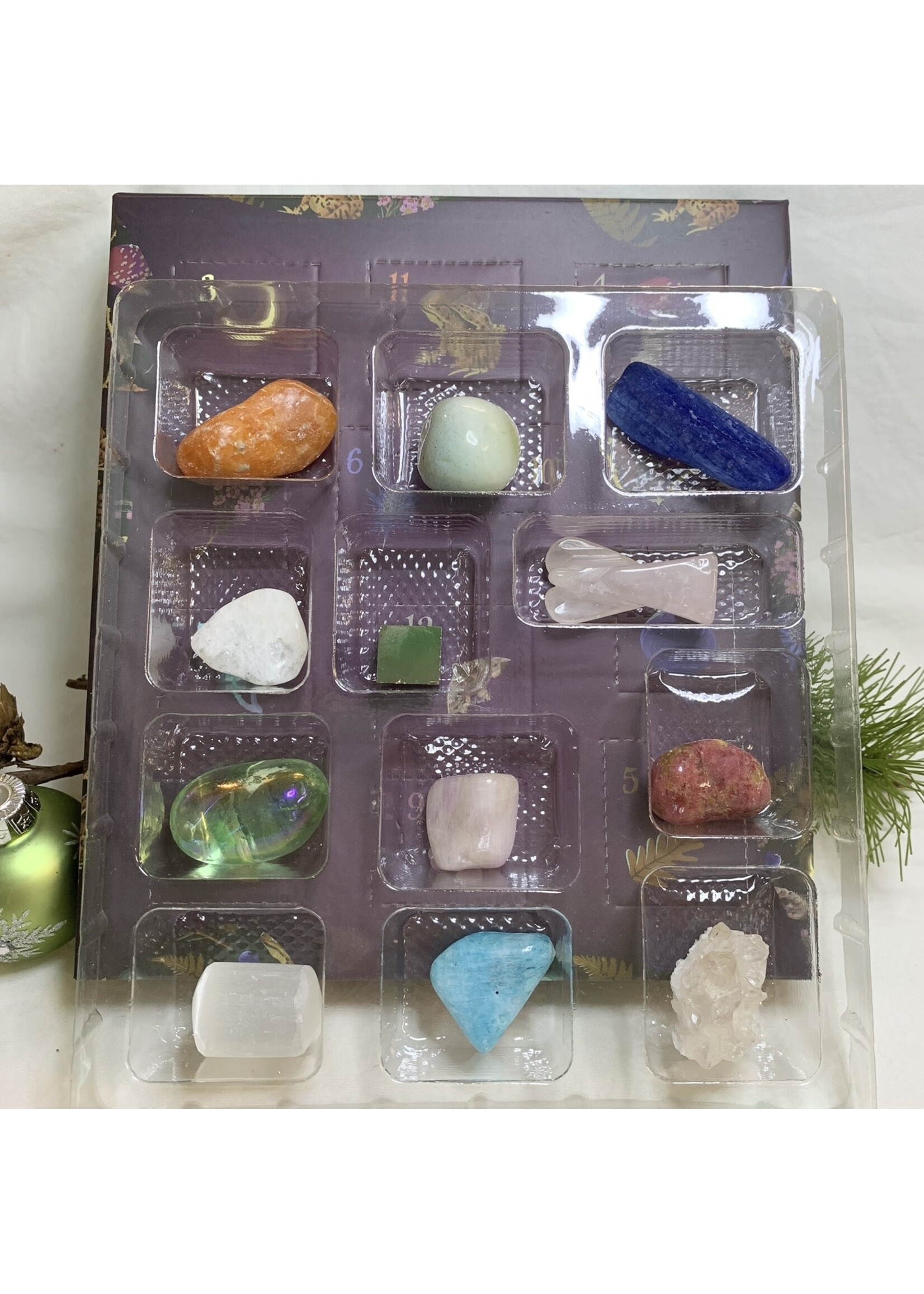 12-day Christmas Crystal Advent Calendars