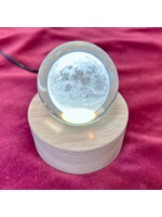 Lunar Abundance  Mini Moon Lamp