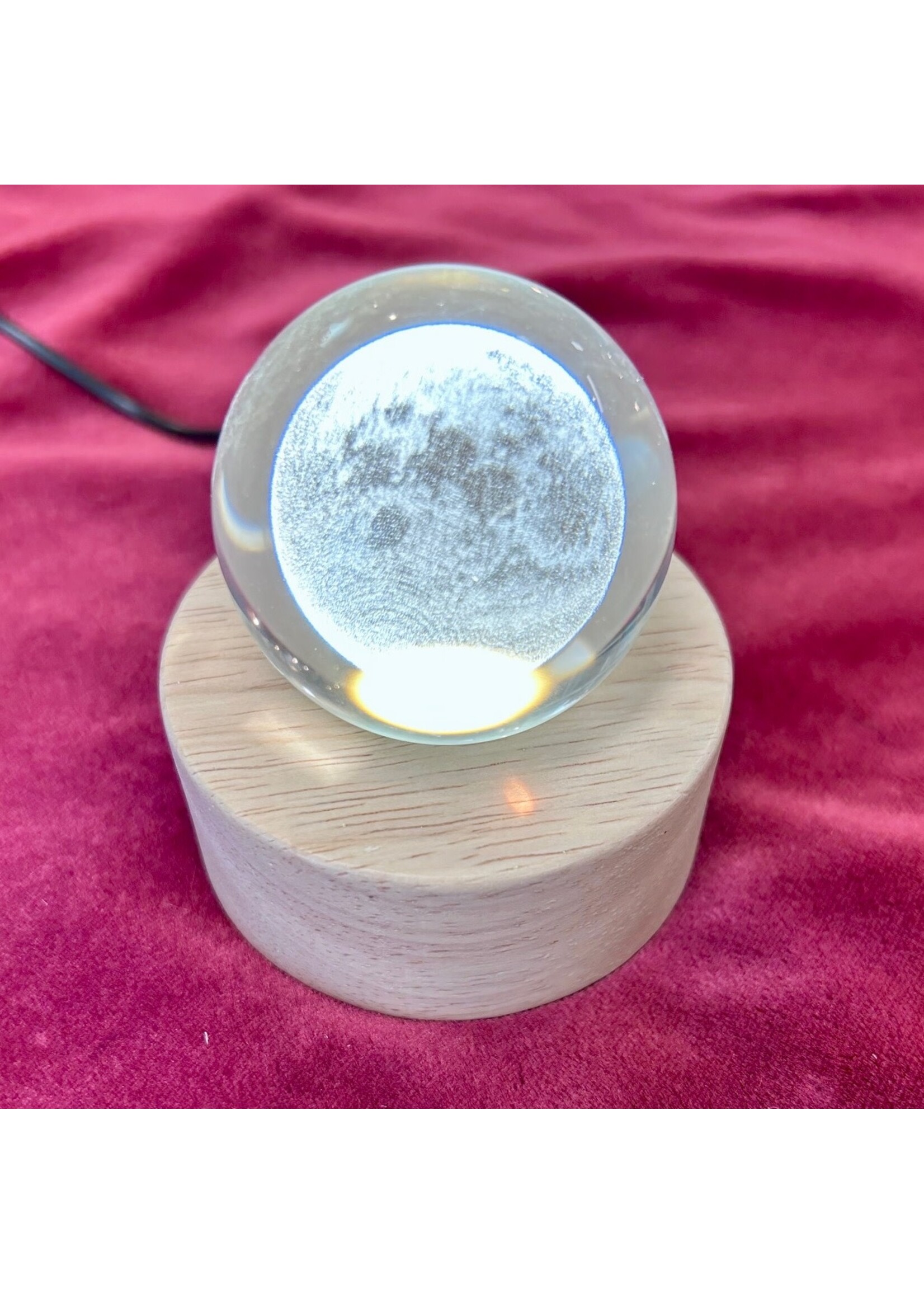 Lunar Abundance  Mini Moon Lamp
