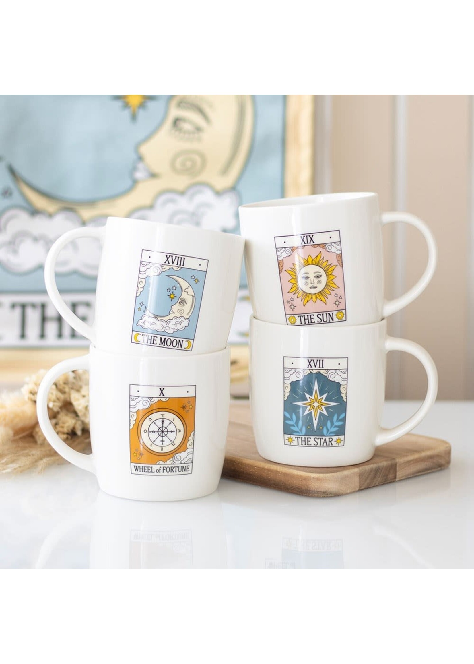Vintage Tarot Ceramic Mugs