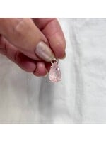 Morganite Faceted Pendant