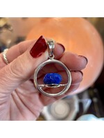 Azurite Natural Pendants