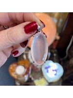 Rose Quartz Faceted Pendants