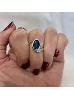 Blue Sapphire Faceted Rings