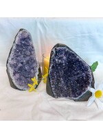 Amethyst Cut Base Clusters for peace and serenity