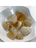Citrine Hearts for manifesting your hearts desire