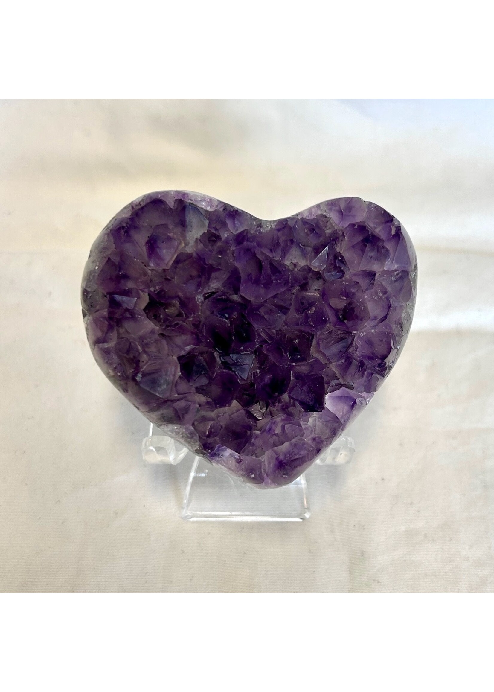Amethyst Cluster Hearts for lovingly peace