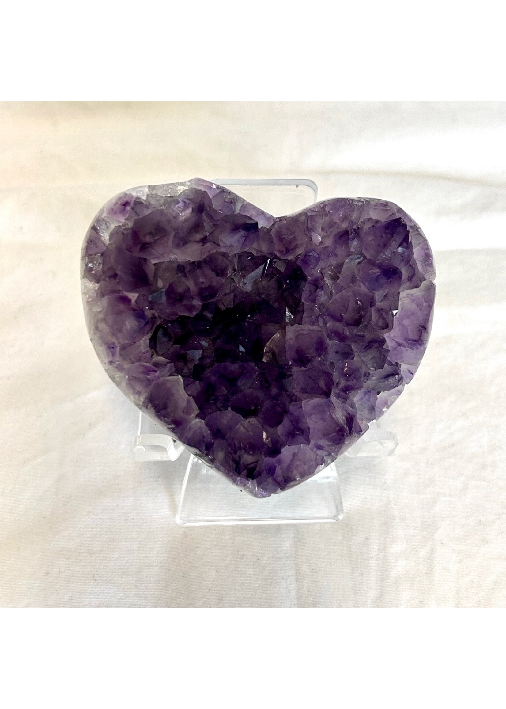 Amethyst Cluster Hearts for lovingly peace