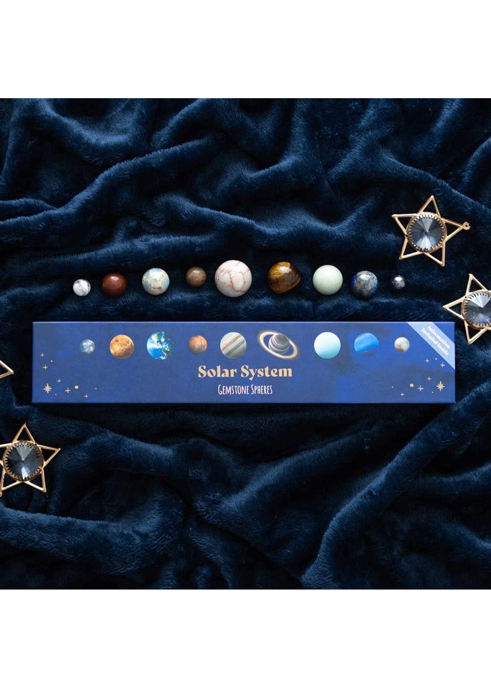 Solar System Gemstone Crystal Sphere Kit